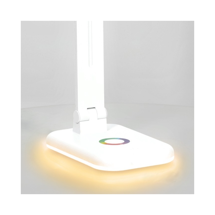 LED RGBW Stmívatelná stolní lampa NOBLITE LED/7W/5V 3000/4000/6500K bílá