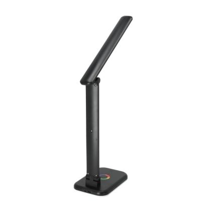 LED RGBW Stmívatelná stolní lampa NOBLITE LED/7W/5V 3000/4000/6500K černá