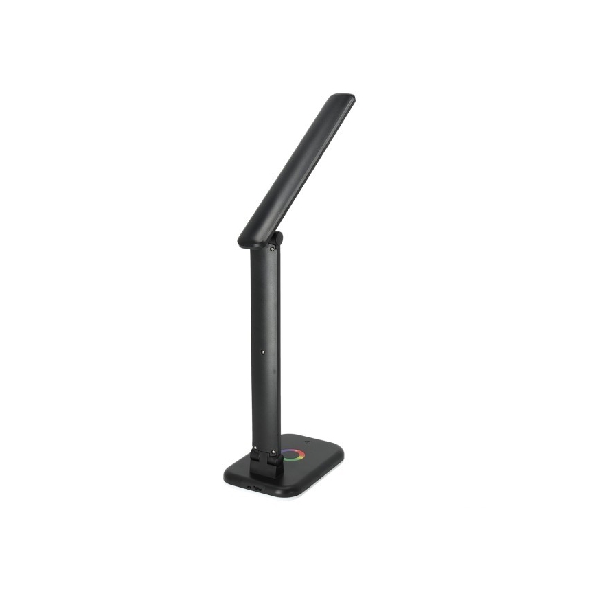 LED RGBW Stmívatelná stolní lampa NOBLITE LED/7W/5V 3000/4000/6500K černá