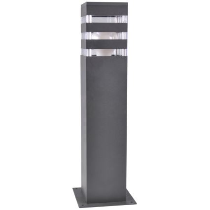 LED RGBW Stmívatelná venkovní lampa TEKSAS 1xE27/9W/230V 2700-6500K Wi-Fi 44 cm IP44 antracit