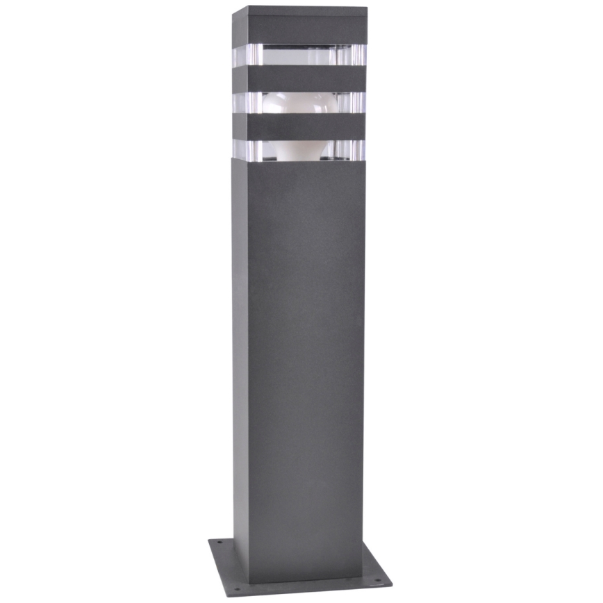 LED RGBW Stmívatelná venkovní lampa TEKSAS 1xE27/9W/230V 2700-6500K Wi-Fi 44 cm IP44 antracit
