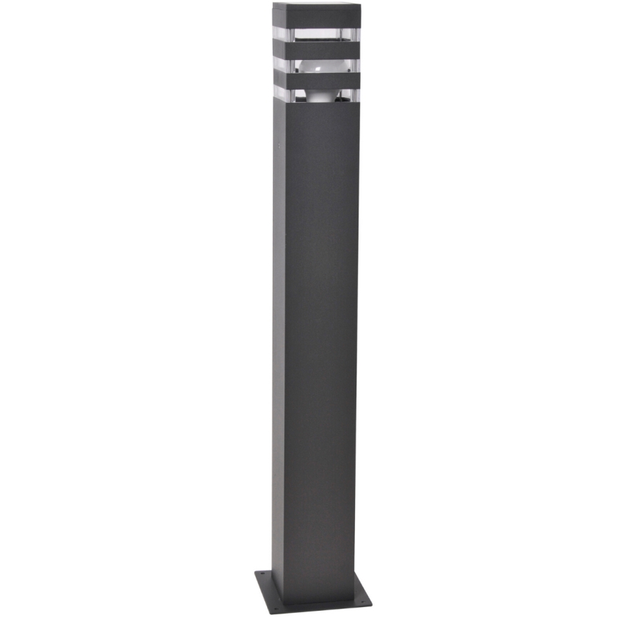 LED RGBW Stmívatelná venkovní lampa TEKSAS 1xE27/9W/230V 2700-6500K Wi-Fi 74 cm IP44 antracit