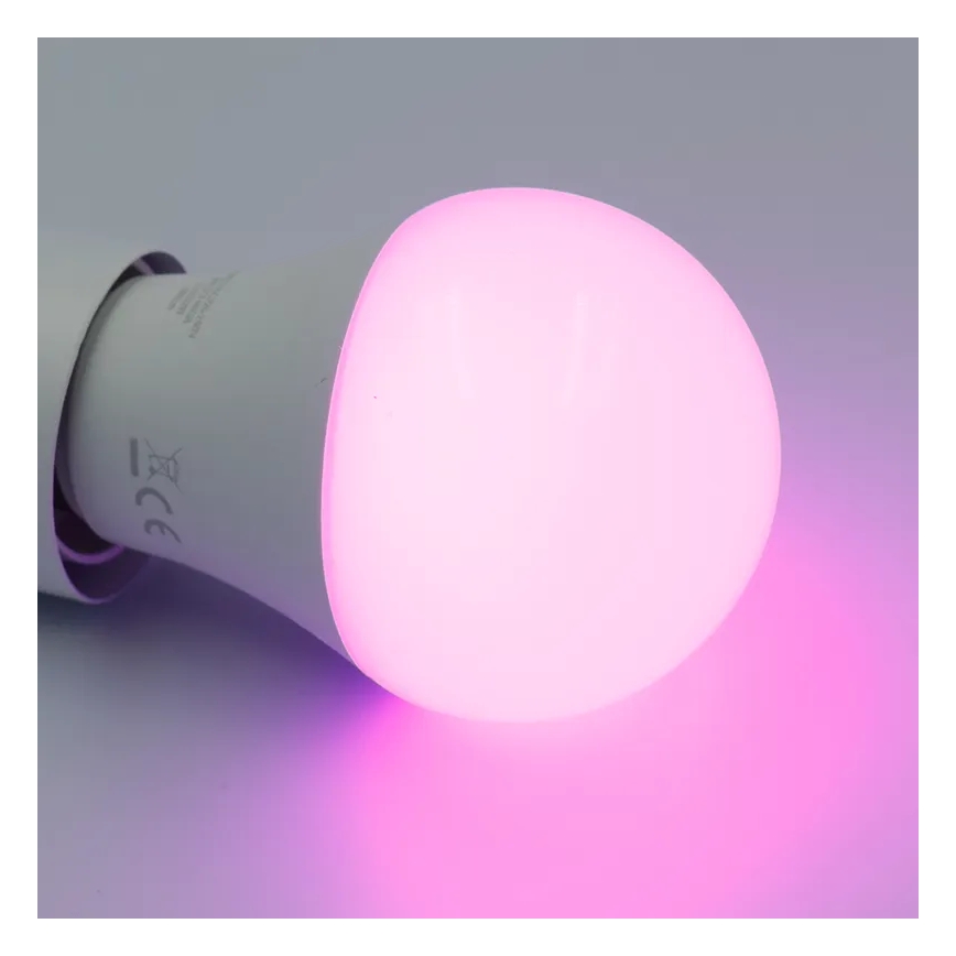 LED RGBW Stmívatelná žárovka A60 E27/9W/230V 2700-6500K Wi-Fi Tuya