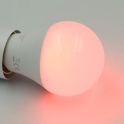 LED RGBW Stmívatelná žárovka A60 E27/9W/230V 2700-6500K Wi-Fi Tuya