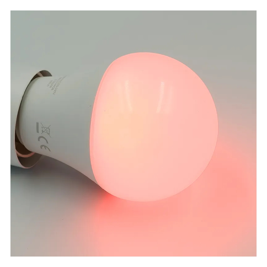 LED RGBW Stmívatelná žárovka A60 E27/9W/230V 2700-6500K Wi-Fi Tuya