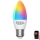 LED RGBW Stmívatelná žárovka C37 E27/5W/230V 3000-6500K Wi-Fi - Aigostar