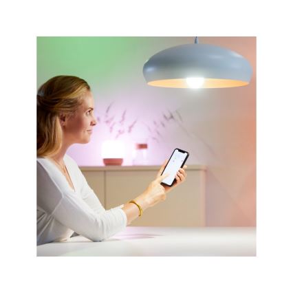 LED RGBW Stmívatelná žárovka E27/8,5W/230V 3000-6500K Wi-Fi - Reality