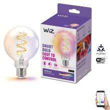 LED RGBW Stmívatelná žárovka G95 E27/6,3W/230V 2200-6500K Wi-Fi - WiZ
