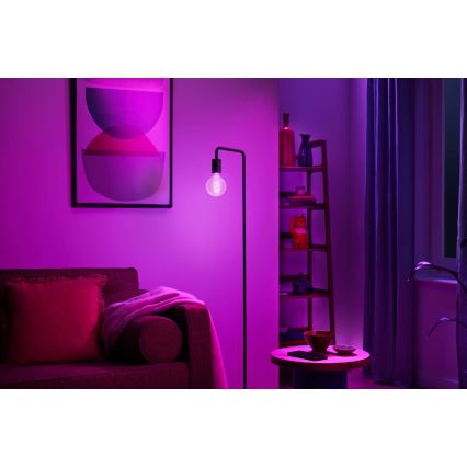 LED RGBW Stmívatelná žárovka G95 E27/6,3W/230V 2200-6500K Wi-Fi - WiZ