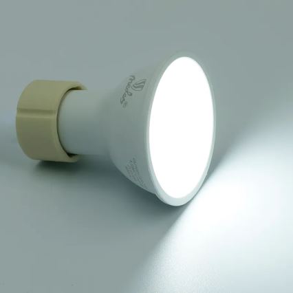 LED RGBW Stmívatelná žárovka GU10/4,5W/230V 2700-6500K Wi-Fi Tuya