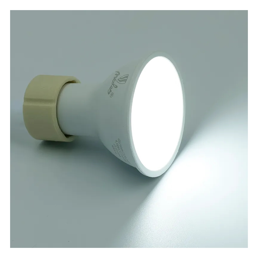 LED RGBW Stmívatelná žárovka GU10/4,5W/230V 2700-6500K Wi-Fi Tuya
