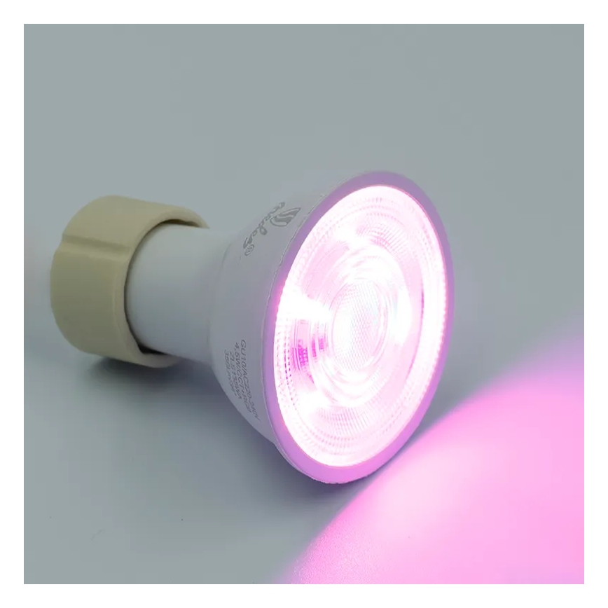 LED RGBW Stmívatelná žárovka GU10/4,5W/230V 2700-6500K Wi-Fi Tuya