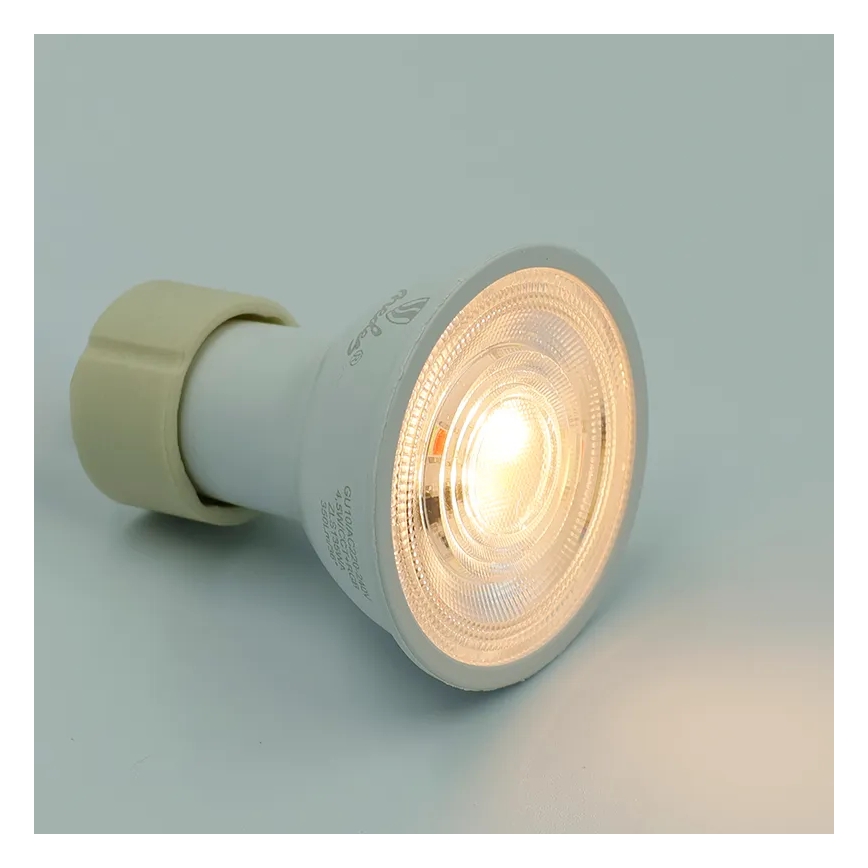 LED RGBW Stmívatelná žárovka GU10/4,5W/230V 2700-6500K Wi-Fi Tuya