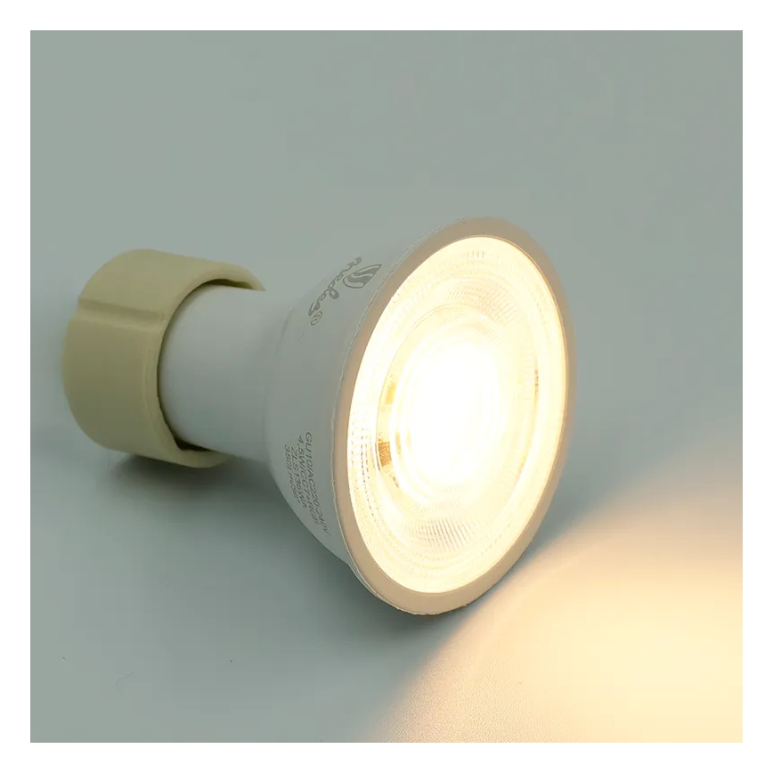 LED RGBW Stmívatelná žárovka GU10/4,5W/230V 2700-6500K Wi-Fi Tuya