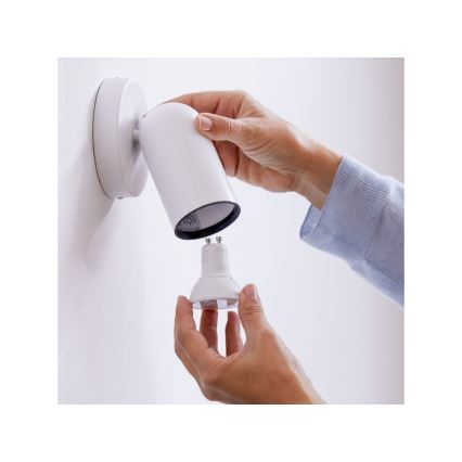 LED RGBW Stmívatelná žárovka PAR16 GU10/4,7W/230V 2200-6500K CRI 90 Wi-Fi - WiZ