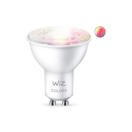 LED RGBW Stmívatelná žárovka PAR16 GU10/4,7W/230V 2200-6500K CRI 90 Wi-Fi - WiZ