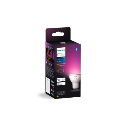 LED RGBW Stmívatelná žárovka Philips Hue White And Color Ambiance GU10/4,2W/230V 2000-6500K