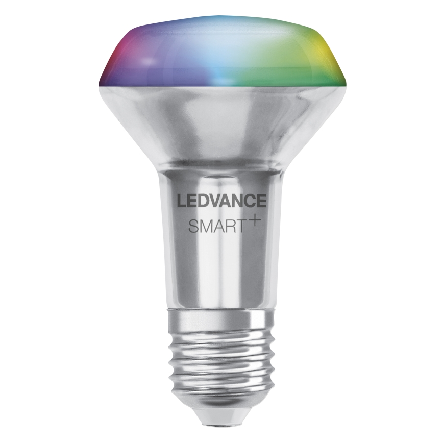 LED RGBW Stmívatelná reflektorová žárovka SMART+ R63 E27/4,7W/230V 2700-6500K Wi-Fi - Ledvance