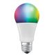 LED RGBW Stmívatelná žárovka SMART+ E27/9,5W/230V 2700K-6500K Wi-Fi - Ledvance
