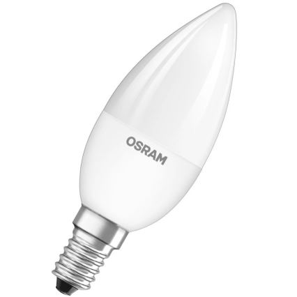 LED RGBW Stmívatelná žárovka STAR E14/4,5W/230V 2700K + dálkové ovládání – Osram