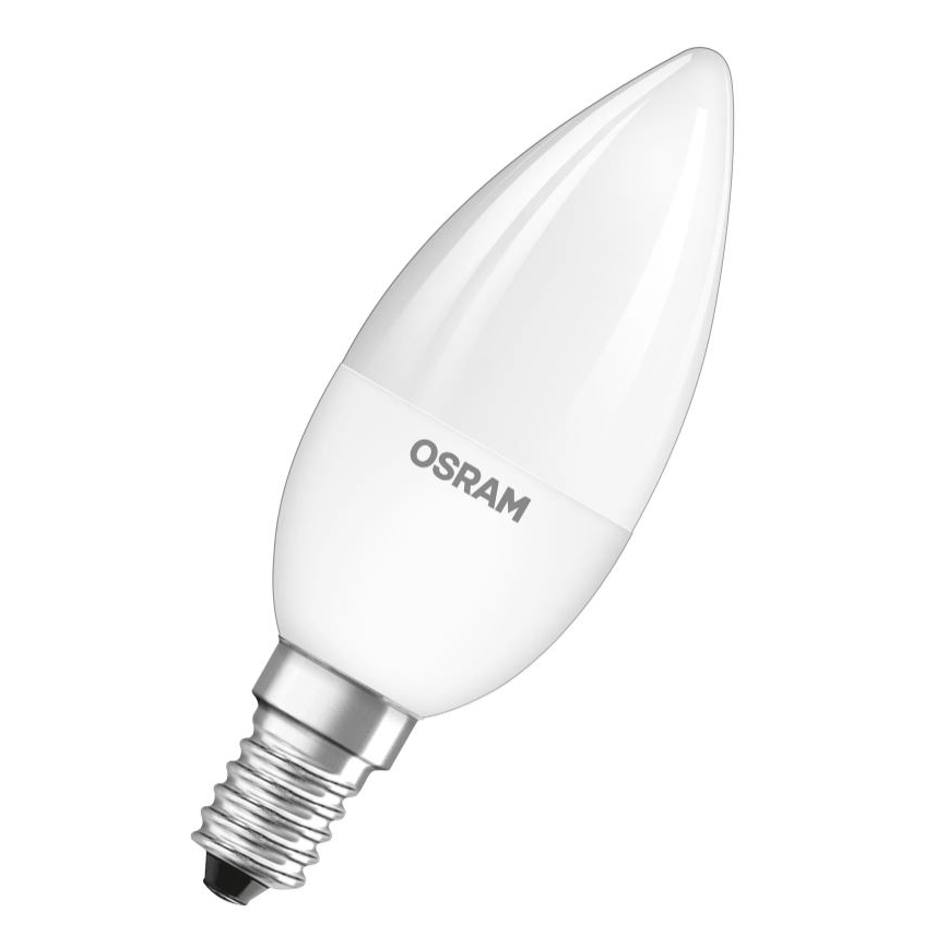 LED RGBW Stmívatelná žárovka STAR E14/4,5W/230V 2700K + dálkové ovládání – Osram