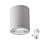 LED RGBW Stmívatelné bodové svítidlo JUPITER 1xE27/6,5W/230V 2700-6500K Wi-Fi pr. 9,8 cm šedá
