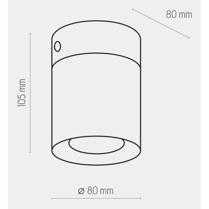 LED RGBW Stmívatelné bodové svítidlo VICO 1xGU10/6,5W/230V 2700-6500K