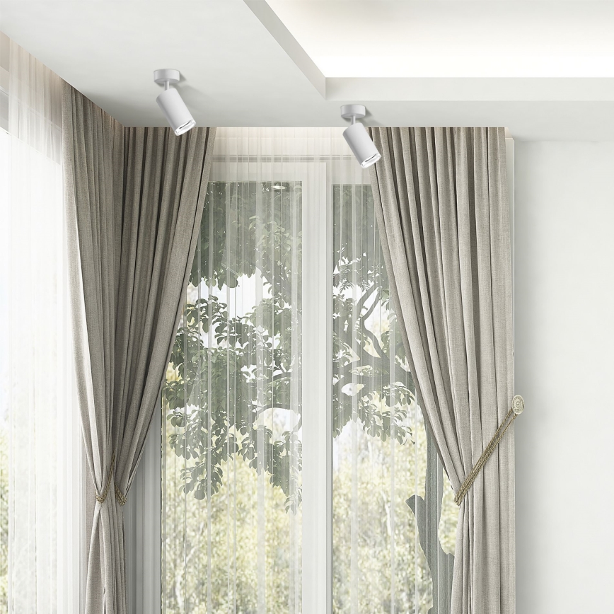 LED RGBW Stmívatelné koupelnové bodové svítidlo TURYN 1xGU10/6W/230V 3000K Wi-Fi IP44 bílá