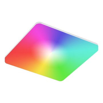 LED RGBW Stmívatelné koupelnové stropní svítidlo LED/15W/230V 3000-6500K 22x22 cm IP54 bílá Wi-Fi Tuya
