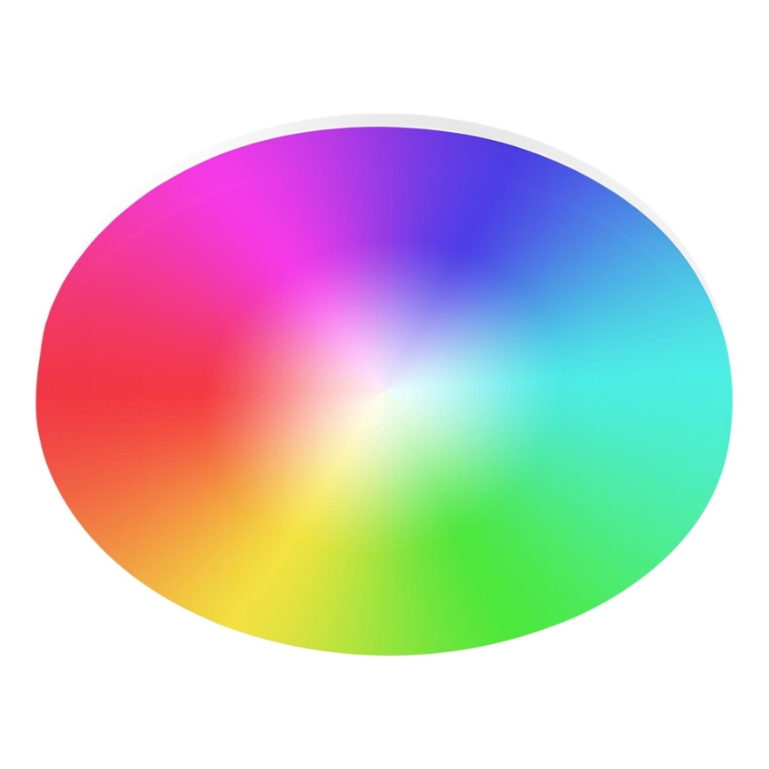 LED RGBW Stmívatelné koupelnové stropní svítidlo LED/24W/230V 3000-6500K pr. 33 cm IP54 bílá Wi-Fi