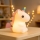 LED RGBW Stmívatelné nabíjecí dotykové dětské noční světlo UNICORN LED/1W/5V 1200 mAh