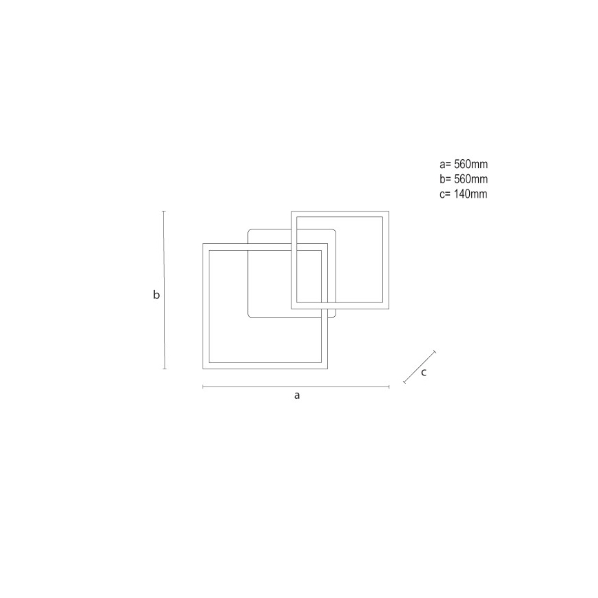 LED RGBW Stmívatelné stropní svítidlo LED/75W/230V 3000-6500K + dálkové ovládání