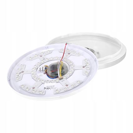 LED RGBW Stmívatelné stropní svítidlo s reproduktorem LED/60W/230V 3000-6000K pr. 40 cm bílá + dálkové ovládání