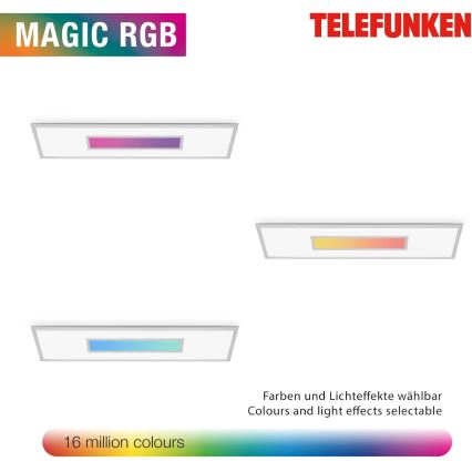 LED RGBW Stmívatelný panel LED/20W/230V 3000-6500K 25x100 cm stříbrná + dálkové ovládání