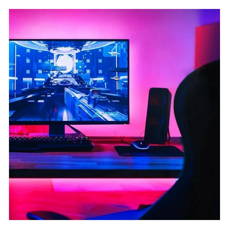 LED RGBW Stmívatelný pásek 5 m LED/13,5W/230V Wi-Fi