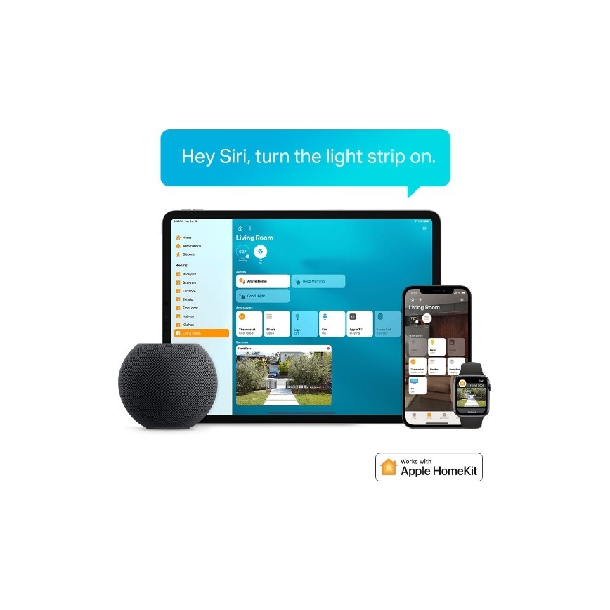 LED RGBW Stmívatelný pásek 5 m LED/13W/230V Wi-Fi