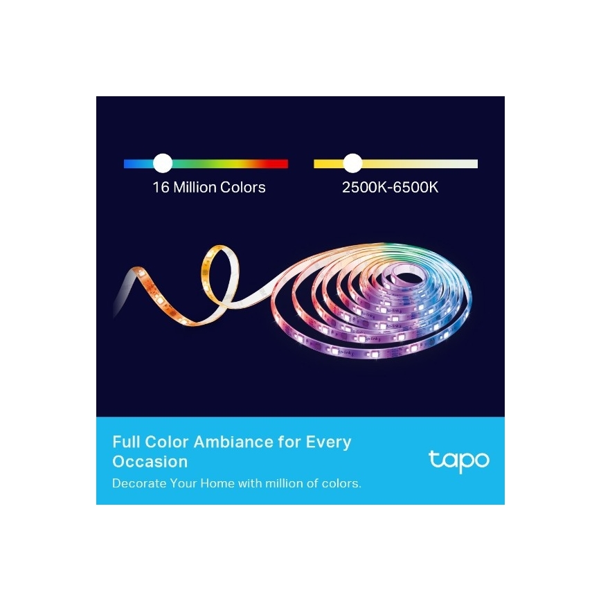 LED RGBW Stmívatelný pásek 5 m LED/24W/230V Wi-Fi