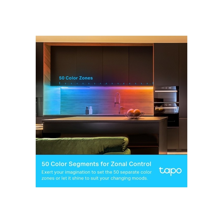 LED RGBW Stmívatelný pásek 5 m LED/24W/230V Wi-Fi