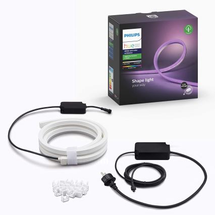 LED RGBW Stmívatelný pásek Philips Hue OUTDOOR STRIP LED/20,5W 2m IP67