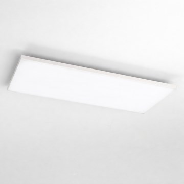 LED RGBW Stmívatelný přisazený panel LED/13,5W/230V 3000-6500K 29,5x59,5 cm bílá + dálkové ovládání