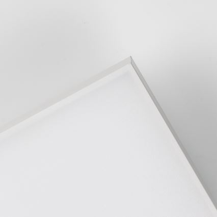 LED RGBW Stmívatelný přisazený panel LED/13,5W/230V 3000-6500K 29,5x59,5 cm bílá + dálkové ovládání