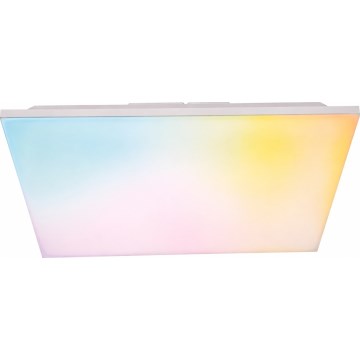 LED RGBW Stmívatelný přisazený panel LED/24W/230V 2700-6500K bílá + dálkové ovládání