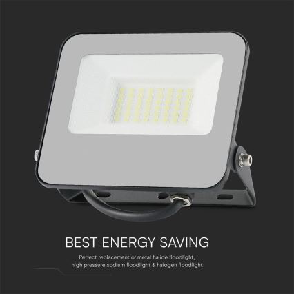 LED RGBW Stmívatelný reflektor LED/30W/230V IP65 šedá + dálkové ovládání