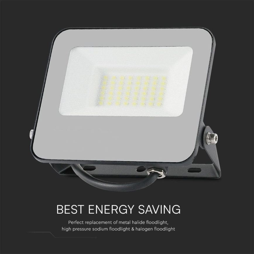 LED RGBW Stmívatelný reflektor LED/30W/230V IP65 šedá + dálkové ovládání