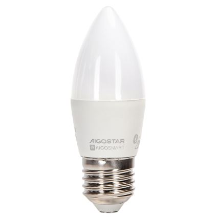 LED RGBW Stmívatelná žárovka C37 E27/4,9W/230V 2700-6500K - Aigostar