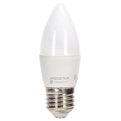 LED RGBW Žárovka C37 E27/4,9W/230V 2700-6500K - Aigostar