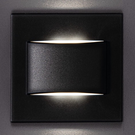 LED Schodišťové svítidlo ERINUS LED/1,5W/12V 3000K černá