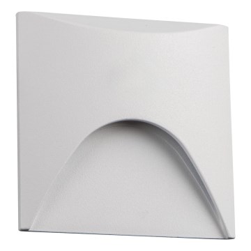 LED Schodišťové svítidlo EXIN LED/2,5W/230V 3000K IP65 bílá hranatý
