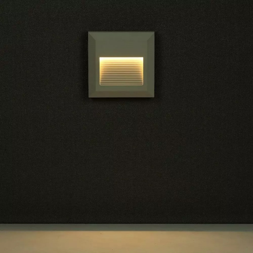 LED Schodišťové svítidlo LED/2W/100-240V 4000K IP65 bílá