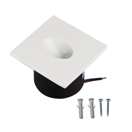 LED Schodišťové svítidlo LED/3W/230V 4000K bílá